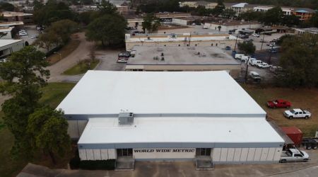 Thermoplastic Polyolefin TPO Roofing in North Houston, TX