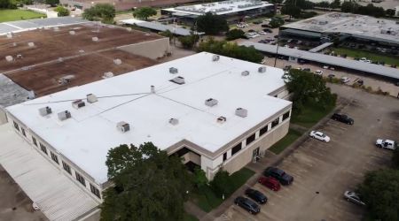 Thermoplastic polyolefin TPO Roofing Houston, TX