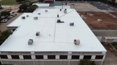 Thermoplastic polyolefin TPO Roofing Houston, TX