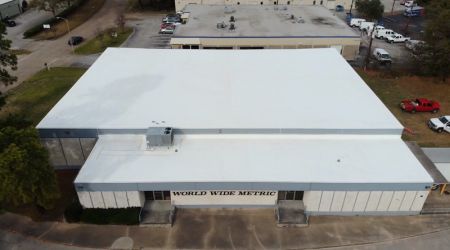 Thermoplastic Polyolefin TPO Roofing in North Houston, TX