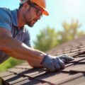 lifted shingle edges