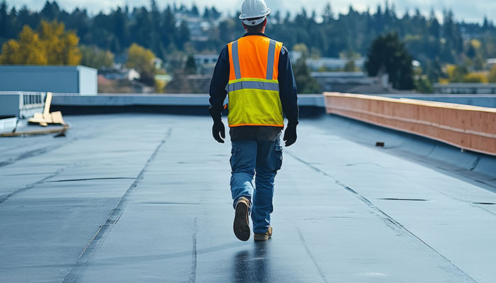 TPO roofing contractor in Houston