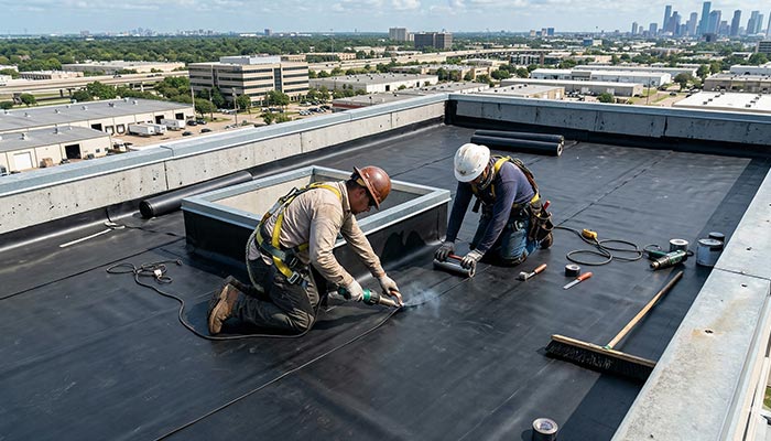 EPDM Roofing Contractor in Houston