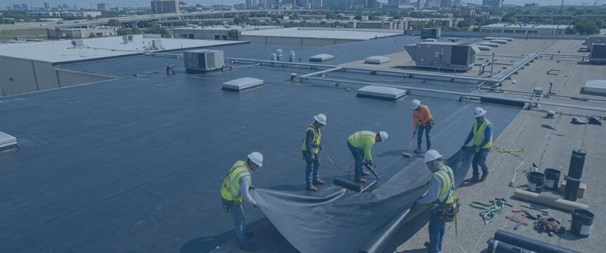 hire EPDM roofing contractor Houston