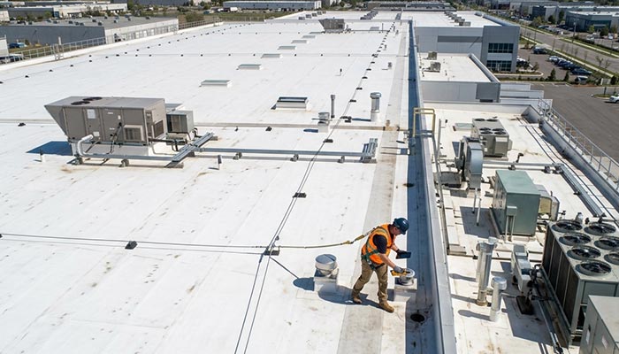 The Woodlands Commercial Roofer