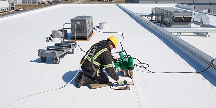 Commercial TPO roofing contractor
