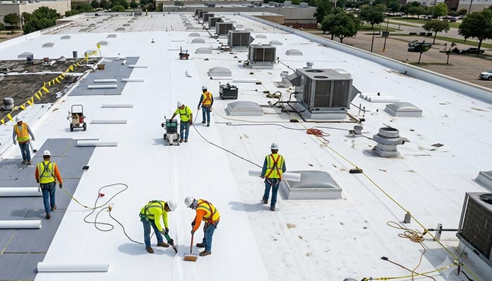 TPO Roofing Contractor Houston