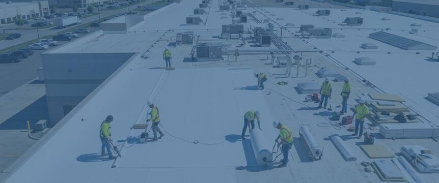 commercial TPO roof replacement Houston