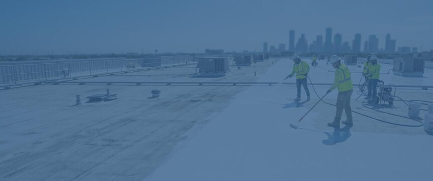 TPO roof coating contractor Houston TX