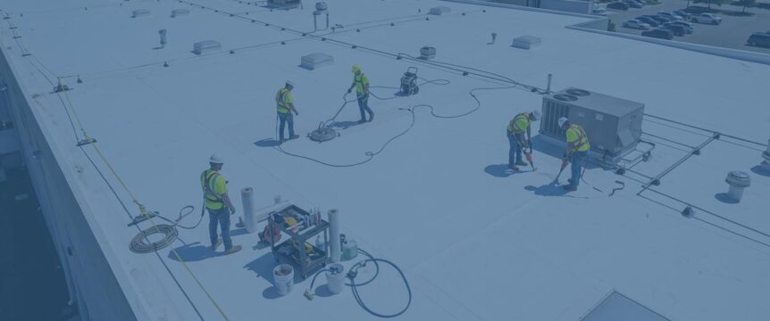 TPO roofing contractor The Woodlands